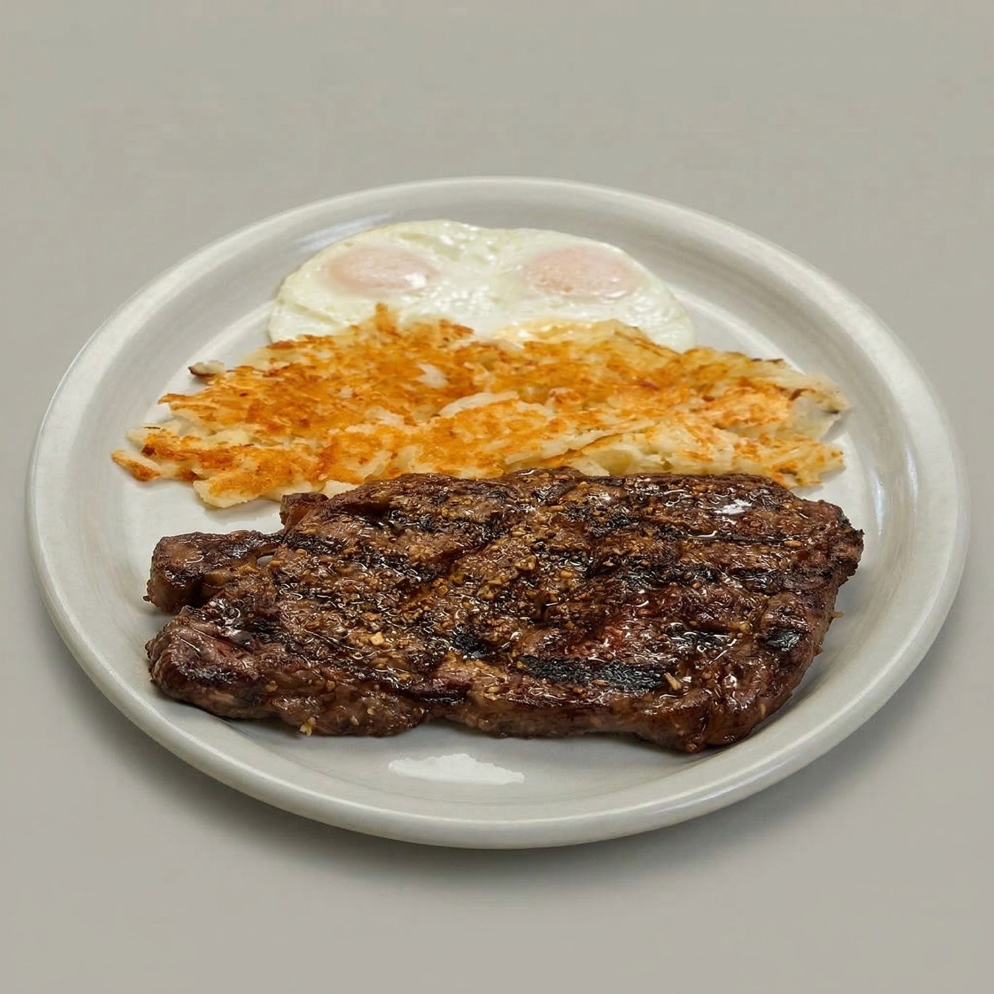 Ribeye Steak & Eggs.