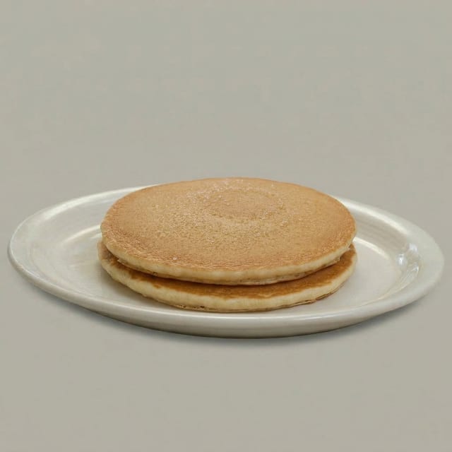 Old Fashioned Pancakes (3 Pancakes).