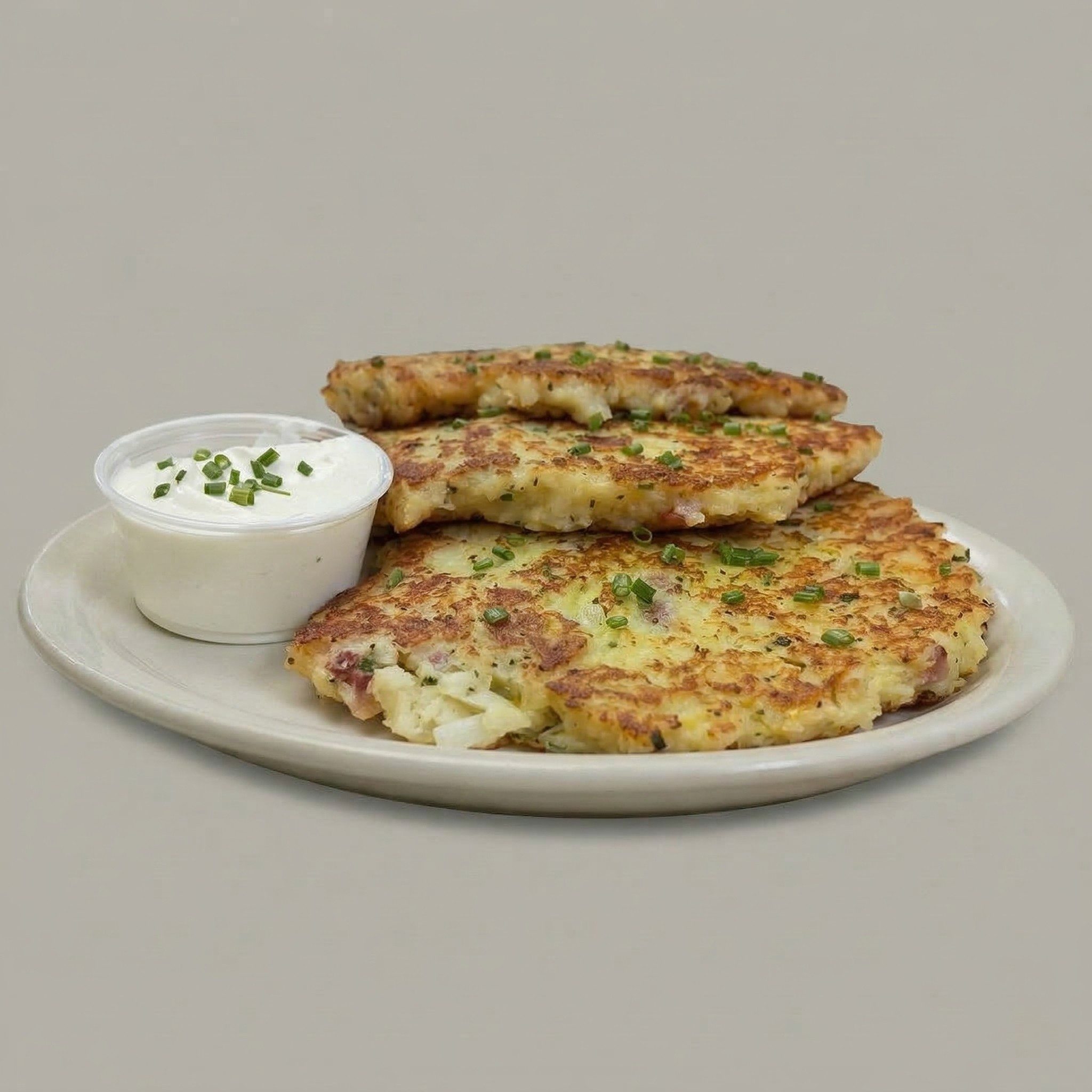 Idaho Potato Pancakes.